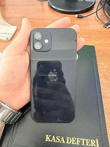 a 6 plus: IPhone 12, 64 GB, Qara, Simsiz şarj — 1