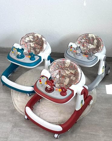 Uşaq geyimi və ayaqqabıları: 🚼 Yeni Nəsil Baby Walker! 🤩👌🏻 ✨ 3 rəng seçimi: 💙 Göy | ❤️ Qırmızı | 🩶 — 1