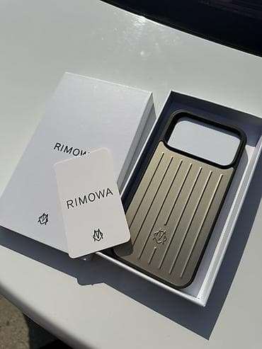 RIMOWA iPhone 17 pro max üçün qoruyucu örtük - Material: alüminium — 1