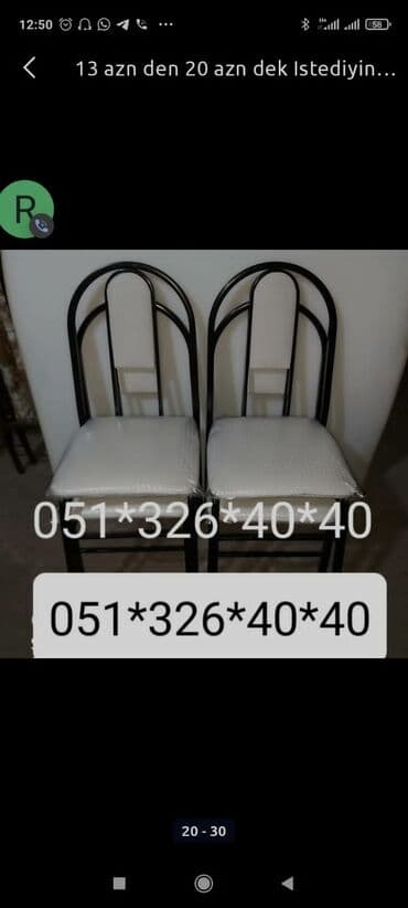 metbex masa ve oturacaqlar: Прямоугольный стол, Для гостиной, Для прихожей, Для спальни, 4 персоны, Раскладной, Азербайджан, C гарантией — 17