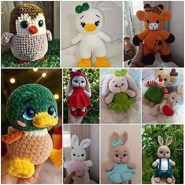 oyuncaq kompüter: Amigurumi əl işi yumşaq oyuncaqlar - Məhsul növü: Əl ilə toxunmuş — 1