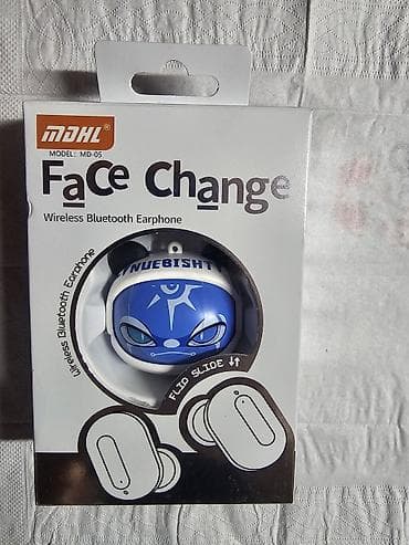 bluetooth kalonkalar: Simsiz (Bluetooth) Qulaqcıqlar, rəng - Mavi — 1