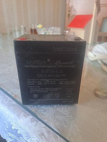 lexus universal: SAIKEDA 6-FM-4.5 akkumulyator - Tip: VRLA (valve-regulated) — 2