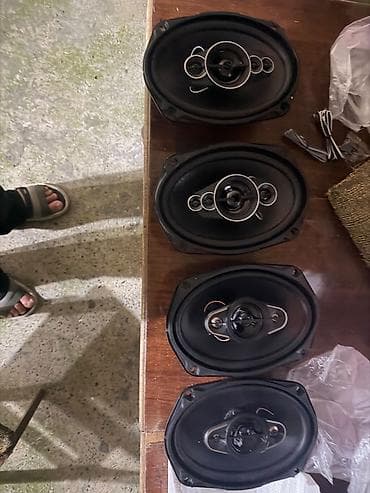 avt: Maşın üçün 6x9 oval koaksial akustik dinamika dəsti - Dəst: 4 ədəd — 1
