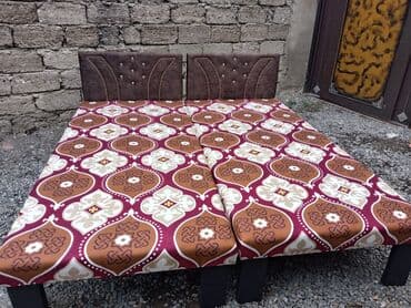 Семена: Təzə çarpayılar. 1 nəfərlik çarpayılar 60manat 2 nəfərlik taxt — 27