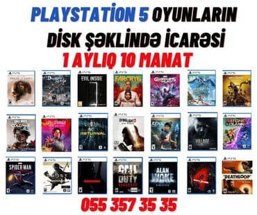 поп ит в баку за 5 манат: RENT-GAME icare Playstation 4/5 oyunlarının DISK şəklində icarəsi — 3