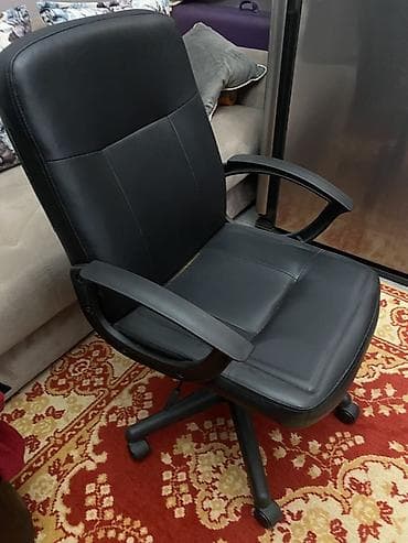 İşlənmiş, Təkərli, Qolları tənzimlənmir, Süni dəri — 1