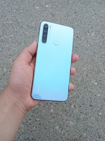 индукционная плита купить в баку: Redmi Note 8, 64 ГБ, цвет - Голубой, Отпечаток пальца — 1