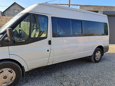 qazel mikroavtobus: Ford Transit mikroavtobus - Korpus: Uzun baza, yüksək tavanlı, ağ — 11
