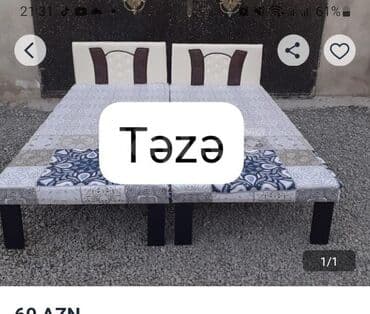 Kravat hazırları var bir nəfərlik 60 manat iki nəfərlik taxt 110 manat