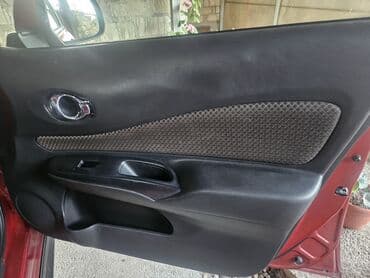 rustavi masin bazari: 1.2 turbo matorTünd qırmızı rəngdə Nissan Note Hetçbek avtomobili, həm — 9