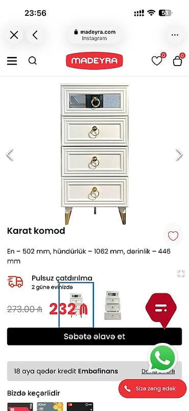 Madeyradan alinibdir bir nece aydir 5 gozlu siyirmeli kamoddur ici — 3