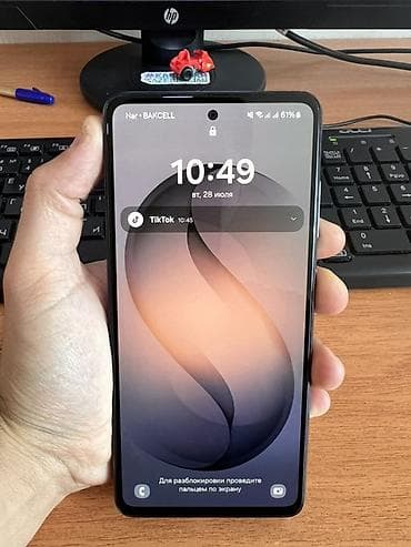 samsung c: Samsung Galaxy A52, 128 GB, rəng - Bənövşəyi, İki sim kartlı — 1