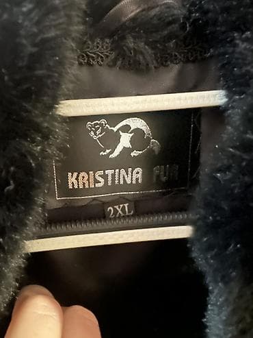 Kürklər: Kürk, 2XL, rəng - Qara — 2