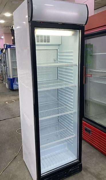 Vitrin tipli ticarət soyuducusu - Şaquli vitrin dizaynı, şüşə ön qapı