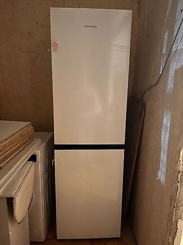 Кухонные плиты и варочные поверхности: Б/у 2 двери Hoffman Холодильник Продажа, цвет - Белый — 3