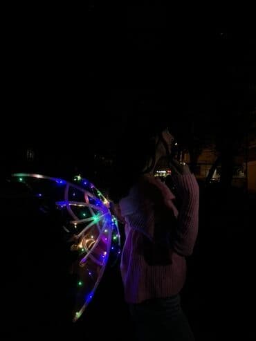 светящийся spinner (спиннер): LED işıqlı pəri qanadları - Rəngli LED işıqlandırma: çoxrəngli — 1