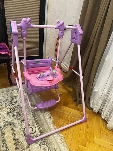 Uşaq yelləncəyi – oturacaqlı və oyuncaqlı model - Rəng lalafo.az -da Uşaq yelləncəyi – oturacaqlı və oyuncaqlı model - Rəng