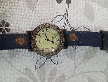 irşad electronics saatlar: Retro üslublu qol saatı - Mexanizm: Quartz - Siferblat: Açıq krem — 1