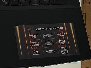 rtx 2070: Gaming notebook MSİ Katana 15HX Şəhər: Bakı Marka: MSI Yeni?: Bəli — 5