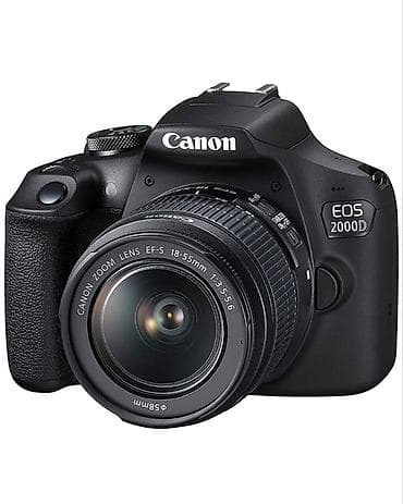 mini ats: Canon EOS 2000D DSLR fotoaparat body deoqrafiya, 30p/25p/24p rejimləri — 1