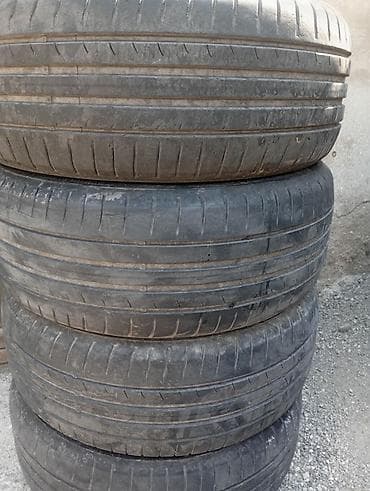 kia rio satışı: Salam 4 Eded 205/55/16 Gudyar Tekeri Ikisi Idiyal Veziyetdedi Ikisini — 1