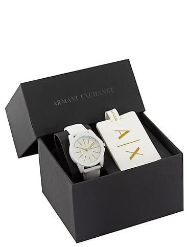 Личные вещи: Armani Exchange kişi/qadın qol saatı – hədiyyə qutusu ilə set - — 1