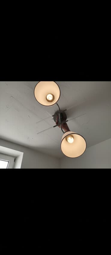 işiqlandırma: Çılçıraq, 2 lampa, Metal — 1