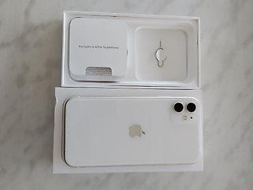 Elektronika: IPhone 11, 64 GB, Ağ, Sənədlərlə — 1