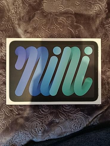 Apple iPad mini (A17 Pro) Wi‑Fi — 128 GB, Space Gray,barter var 99%pil