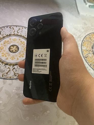 ucuz kondisionerler kreditle: Redmi 12, 128 GB, rəng - Qara, İki sim kartlı — 1