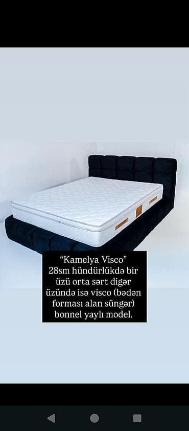 sintepon material: Yeni, Ortopedik matras, Bir nəfərlik — 5