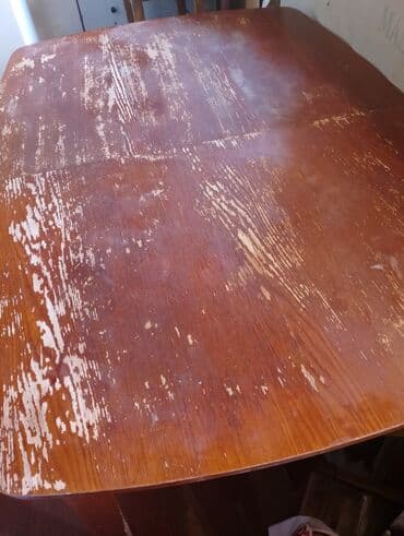 стол компьютерный складной трансформер: Гостиный стол, Б/у, Раскладной, Дерево, Овальный стол — 1