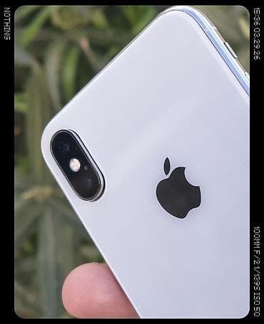 iphone 30: IPhone X, 64 GB, Gümüşü, Simsiz şarj — 5