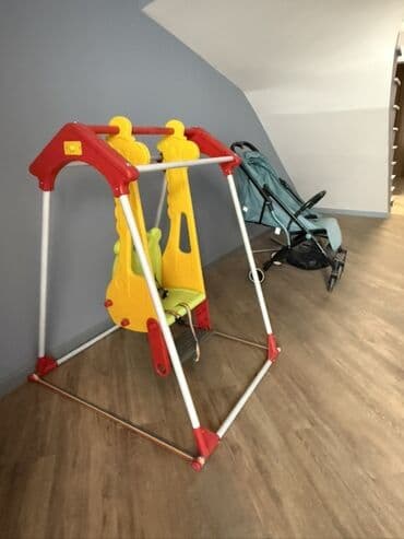 yellencek sekilleri: Oturacaq-yelləncək, Zontiksiz, Metal — 1