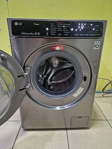 ucuz islenmis telefonlar: Paltaryuyan maşın LG, 9 kq, İşlənmiş, Avtomat, Qurutma var, Kredit yoxdur, Ödənişli çatdırılma — 4