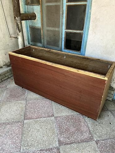 Taxta qutu/terraryum – üstü tor şəbəkəli 1.50 nin 50 yedi derinlik 60