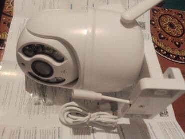 камера видеонаблюдения: WİFİ KAMERA Ajax tərəfindən istehsal edilmiş silindrik formalı — 6