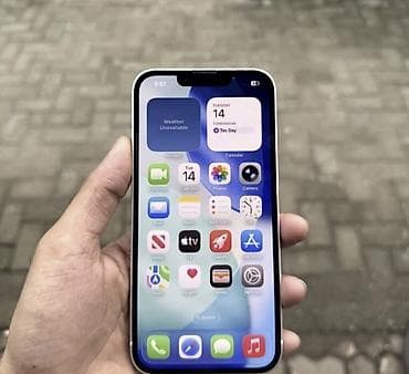 mac utu feni: IPhone 13, 128 GB, Ağ, Zəmanət, Simsiz şarj, Face ID — 2