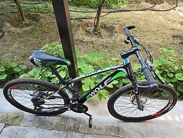 wolf bicycle: Velosipedi – WOLF (26") - Çərçivə: WOLF alüminium/metal çərçivə — 1