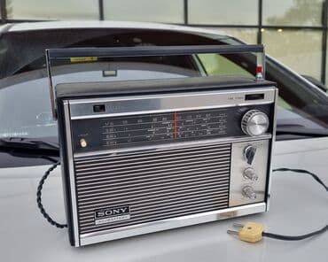 sovet radio: 1960 cı illərin Sony radiopriyomnik təzə kimi qalıb, əla işləir — 3