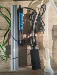 canlı yem: Şüşə akvarium komplekti - Ölçü: 45×20 sm (dikdörtgen forma, geniş ön — 3