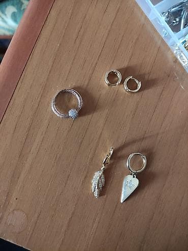 xonça desti: Türkiyədən gəlib ozəl. Bəzək aksesuarları və xırda bijuteriyalar dəsti — 4
