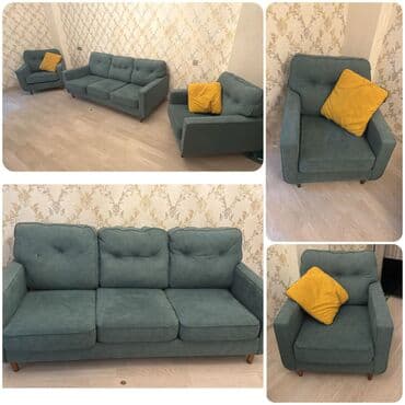 İşlənmiş, Divan, 2 kreslo