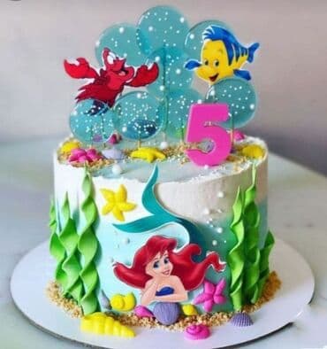 5 yas tortu: Tematik və fərdi dizaynlı tortlar - Nişan, ad günü, uşaq məclisləri — 3
