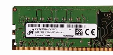 персональный компьютер: Оперативная память (RAM) для ПК Crucial, 16 ГБ, 2400 МГц, DDR4, Для ПК, Б/у — 3