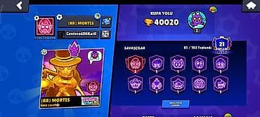 iphone 6s.plus: Bu Brawl Stars oyun hesabı 40020 kubok və 85/102 döyüşçü ilə yüksək — 1