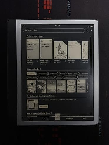 elektron kitab oxuyucu: Amazon Kindle Scribe 32GB (2024 Gen) + Premium Pen + Qab (Case) — 6