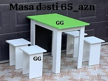 nerjavik stol: Sifarisle Masa desti 70 azn. Olcu 90/60. Yerden hundurluyu 75 sm — 3