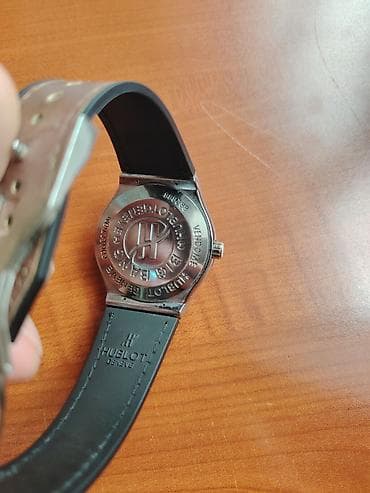 Смарт браслеты: Наручные часы, Hublot, цвет - Черный — 6